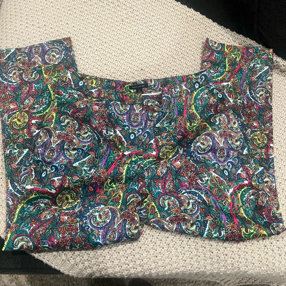 Tommy Hilfiger Multicolor Paisley Leggings - Picture 6 of 7